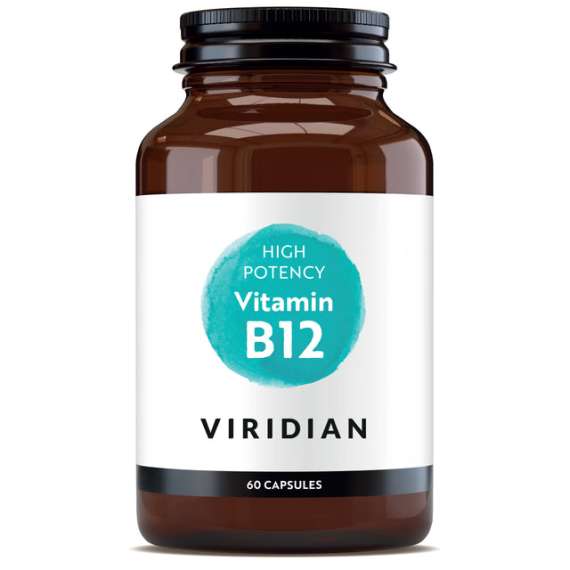 Viridian Vitamin B12 1000mcg 60Capsules Supplement