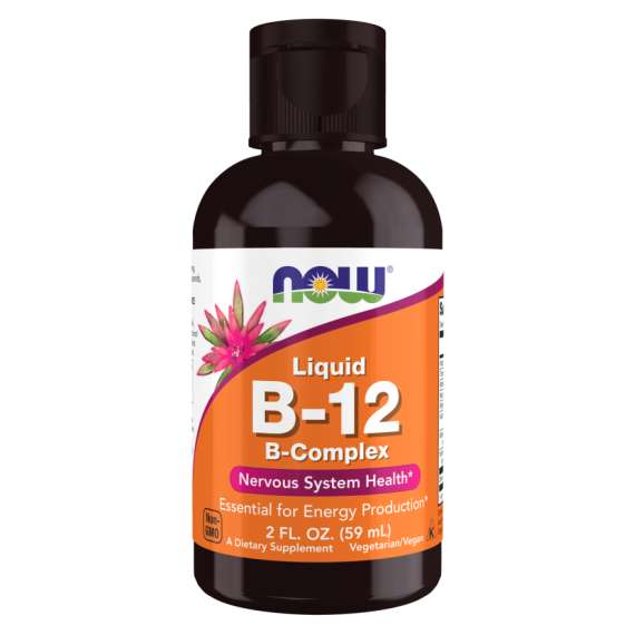 Now 59ml Liquid B12 BComplex Supplement