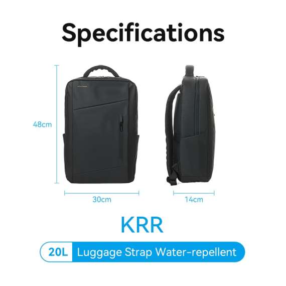 Vention KRRB0 14inch  Water-Repellent Laptop Backpack