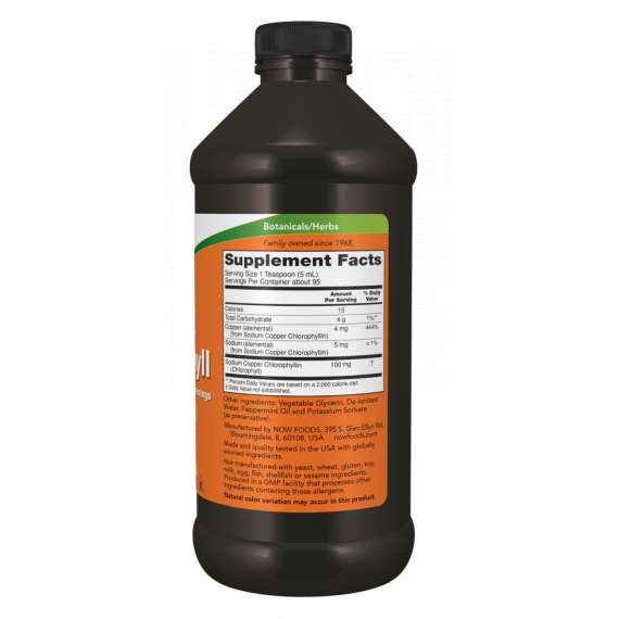 Now 473ml Liquid Chlorophyll Supplement, 3 image