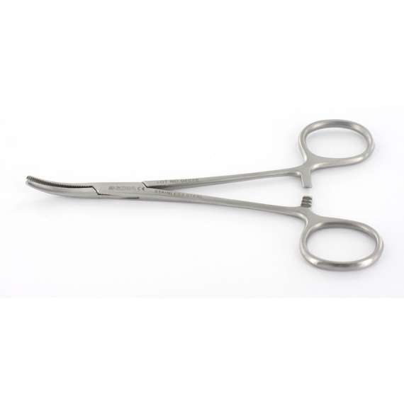 Mosquito Forceps, Instrument Style: Curved, Instrument Length: 16cm