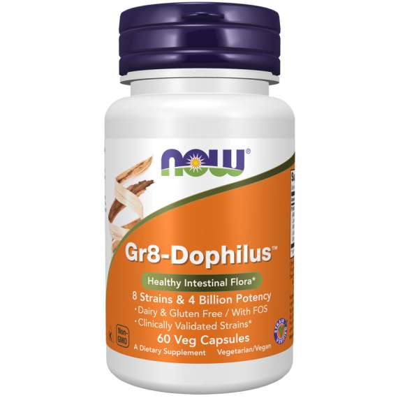 Now GR8 Dophilus 60Capsules Supplement