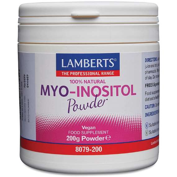 Lamberts Myo-Inositol 200gm Powder Supplement