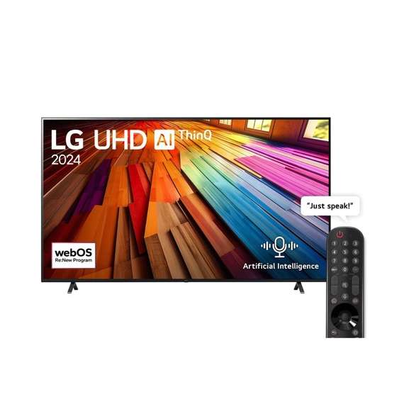 LG  86UT80006LB 86 Inches UHD AI UT80 4K Smart TV