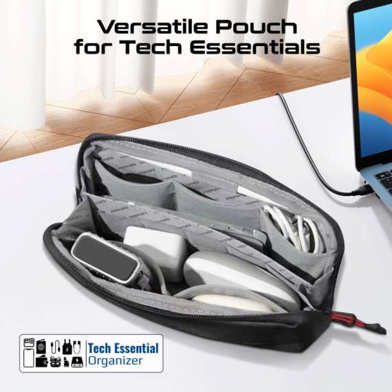 Promate Lightweight Tech Accessory Pouch, 2 image