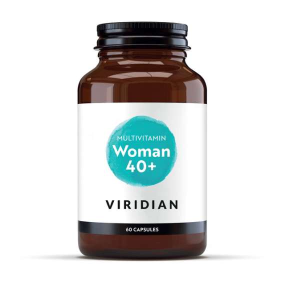Viridian Woman 40Plus Multivitamin 60 Capsules Supplement