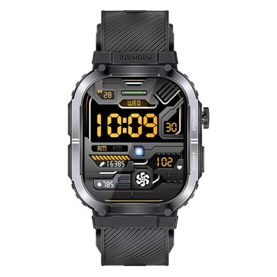 Promate 2.02" TFT Sports Tracker Smartwatch
