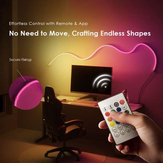 Oraimo SmartStripLights 2M Smart Strip Lights, 6 image