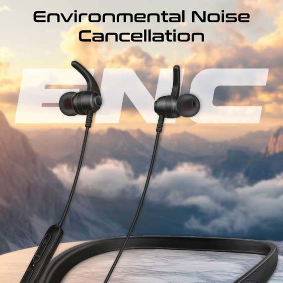 Promate High Definition Bluetooth V5.4 ENC Neckband, 3 image