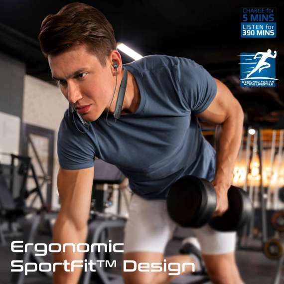 Promate High Definition Bluetooth V5.4 ENC Neckband, 5 image