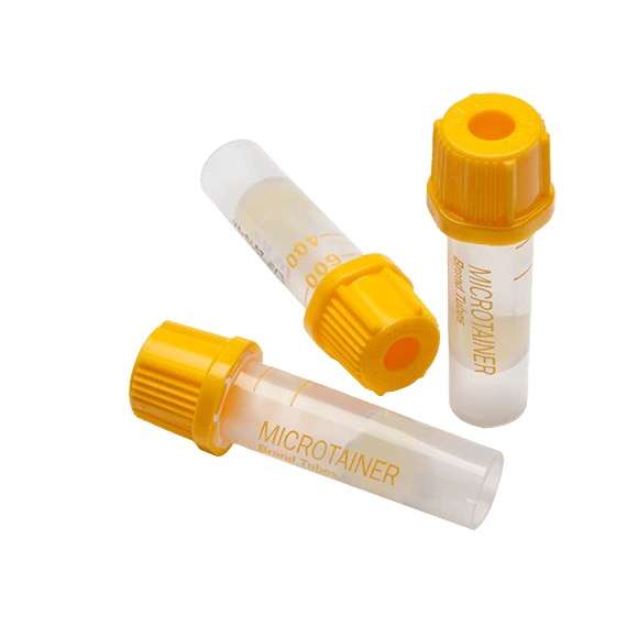 BD Microgard Closure 50Pack Microtainer Tubes,  Vacutainer Tubes Type: Serum tube with clot activator/Gold