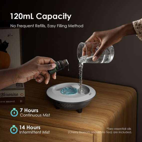 Oraimo MistGlow 120ml Aroma Diffuser, 6 image