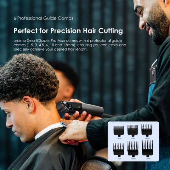 Oraimo SmartClipper Pro Max Professional Hair Clipper, 9 image