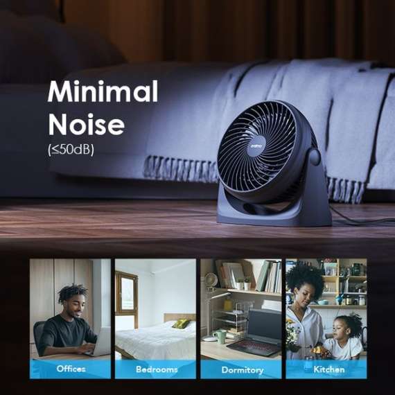 Oraimo SmartTableFan Powerful Cooling Table Fan, 4 image