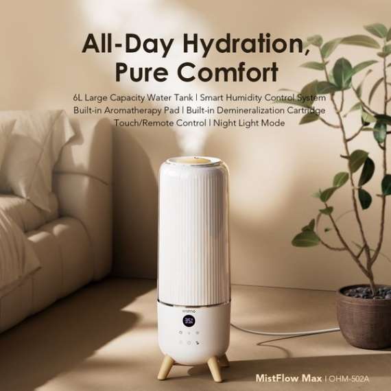 Oraimo MistFlow Max 6L Humidifier, 3 image