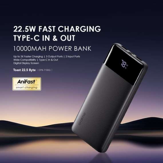 Oraimo Toast 22.5 Byte 10000mAh 22.5W Power Bank, 2 image