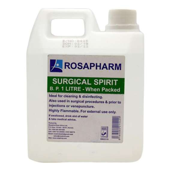 Rosapharm 1Litre 12Pack Surgical Spirit