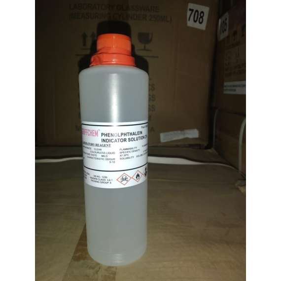 Griffchem 500ml Phenolphthalein Solution Lab Reagent