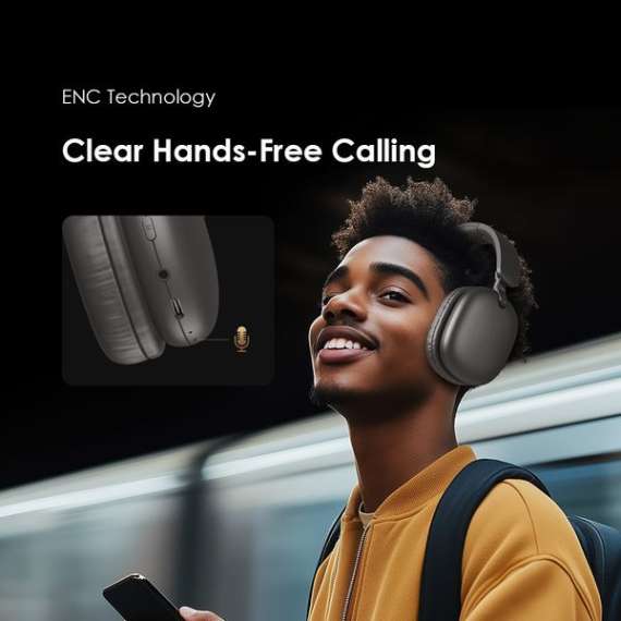 Oraimo BoomPop Lite Over-Ear Wireless Headphones, 6 image