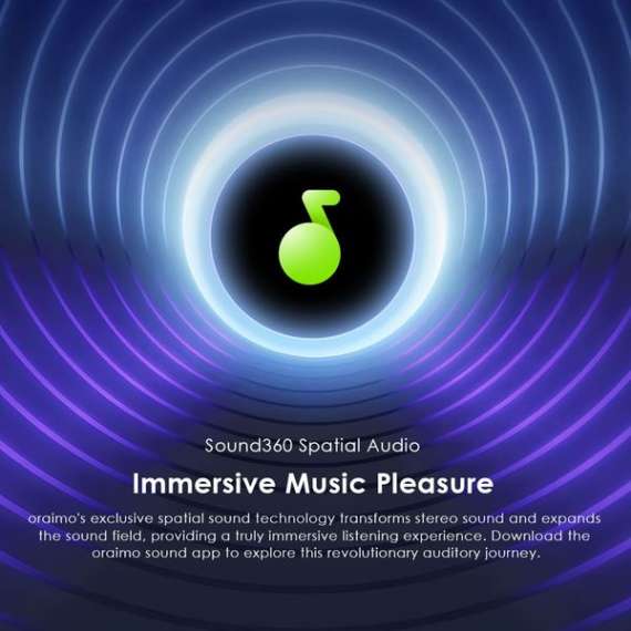 Oraimo SpaceBuds Z ANC True Wireless Earbuds, 6 image