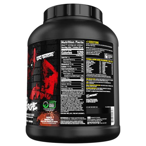 Mutant Isosurge 2.27Kg Whey Protein Isolate Shake, Flavor: Triple Chocolate , 2 image