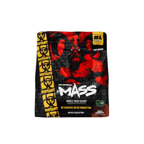 Mutant Mass 2.27Kg Muscle Mass Gainer, Flavor: Triple Chocolate 