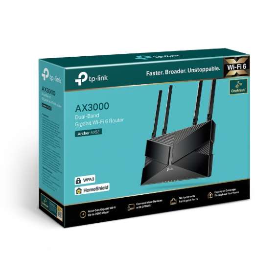 TP-Link Archer AX53 AX3000 Dual Band Gigabit Wi-Fi 6 Router, 3 image