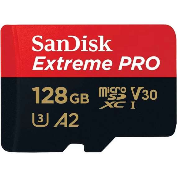 SanDisk Extreme PRO microSDXC UHS-I 128GB Memory Card