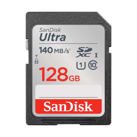 SanDisk Ultra SDXC UHS-I 128GB Memory Card