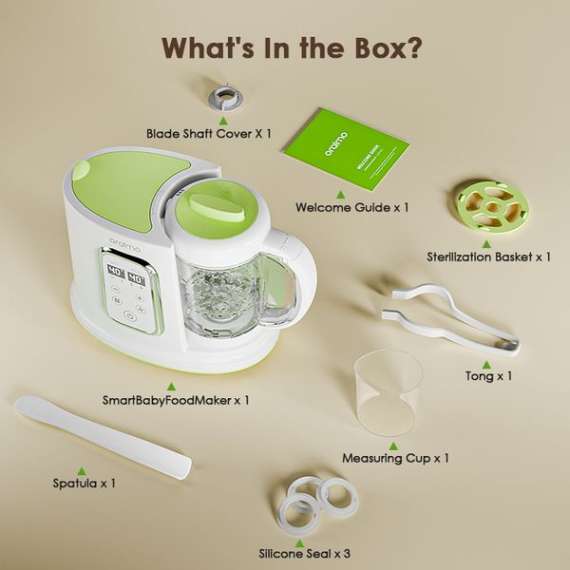Oraimo SmartBabyFoodMaker 1000ml Baby Food Maker, 12 image