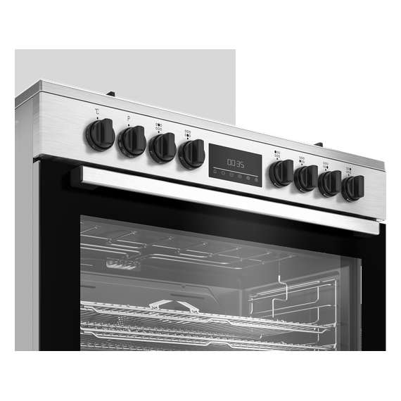 Beko BGM 21225 EX 4 Gas 2 Electric 90 CM Cooker, 3 image