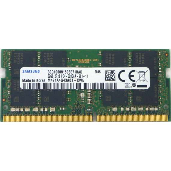 Samsung 32GB DDR4 3200Mhz Laptop Ram