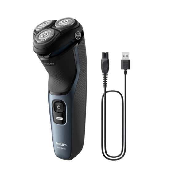 Philips Shaver 3000 S3144 Wet and Dry Electric Shaver, 2 image