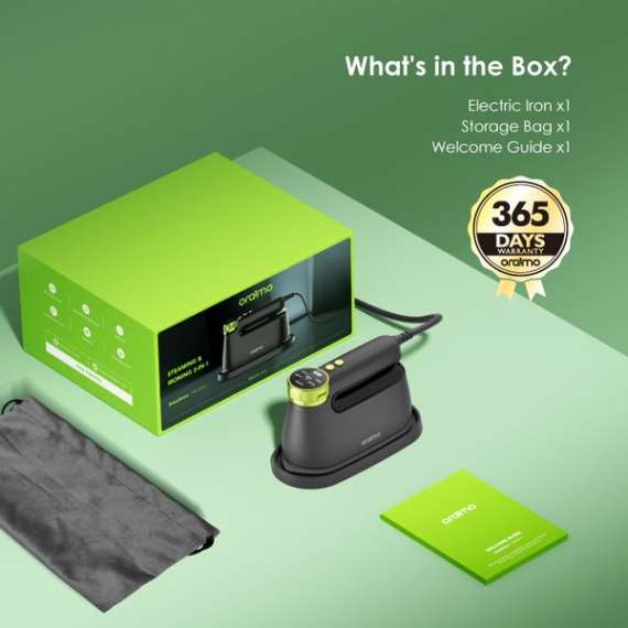 Oraimo SmartIron 1740W Portable Electric Iron, 9 image