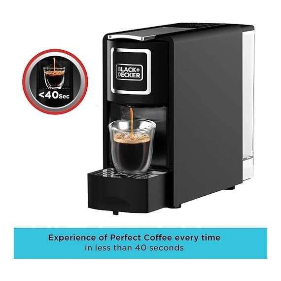 BLACK DECKER CCM100-B5 Capsule Coffee Machine, 3 image