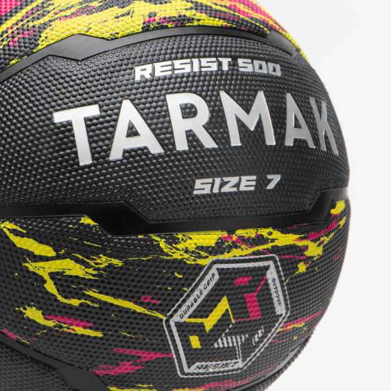 Tarmak Resist 500 Size 7 Basketball, 6 image