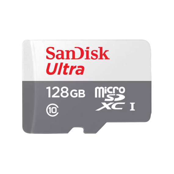 SanDisk MicroSD Card 128GB Class 10 Memory Card without Adapter