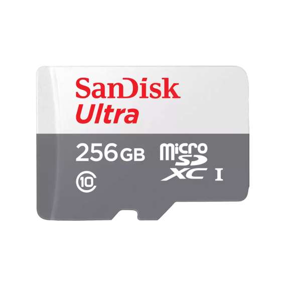 SanDisk MicroSD Card 256GB Class 10 Memory Card without Adapter