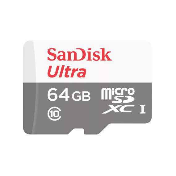 SanDisk MicroSD Card 64GB Class 10 Memory Card without Adapter