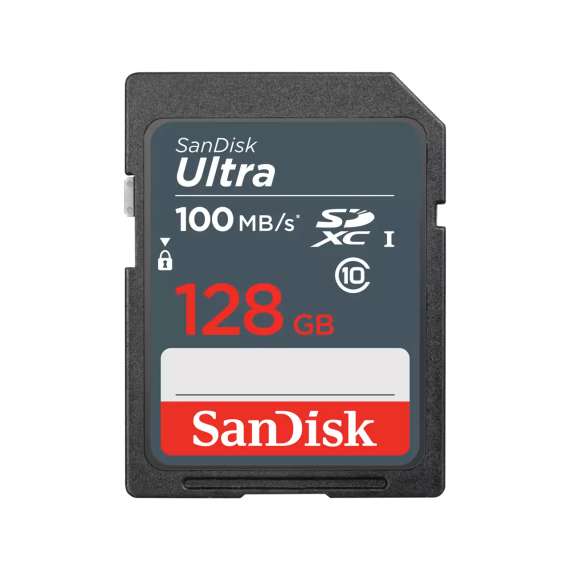 SanDisk Ultra 128GB SDHC and SDXC Memory Card