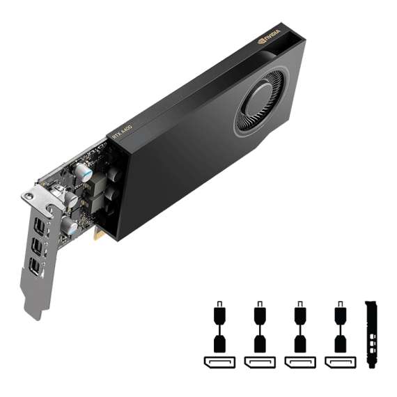 PNY RTX A400 4GB GDDR6 Graphics Card