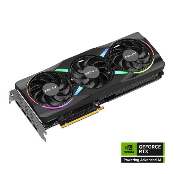 PNY GeForce RTX 5070 ARGB EPIC-X RGB OC Triple Fan 12GB GDDR7 Graphics Card