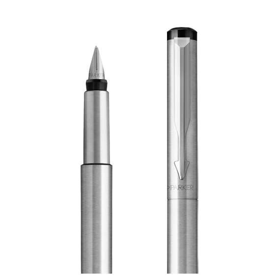 Parker Vector Stainless Steel Fountain Pen, 2 image