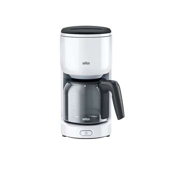 Braun KF3120WH PurEase Drip Coffee Maker PurEase
