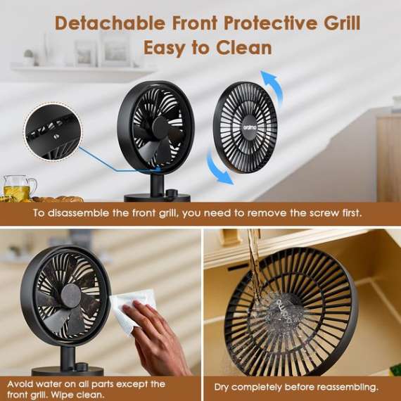 Oraimo SmartTableFan 5W Table Fan, 9 image