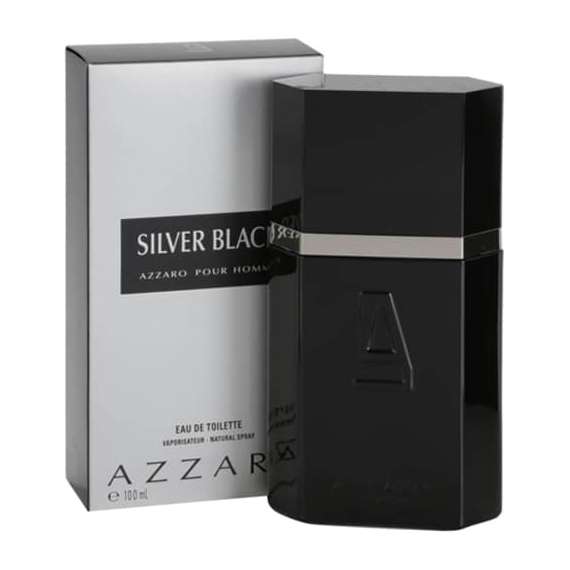 Azzaro Chrome Pour Homme Silver Black 100ml Edt Men Perfume