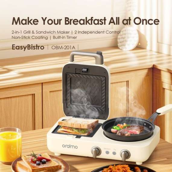 Oraimo EasyBistro 2 in 1 Breakfast Station, 2 image
