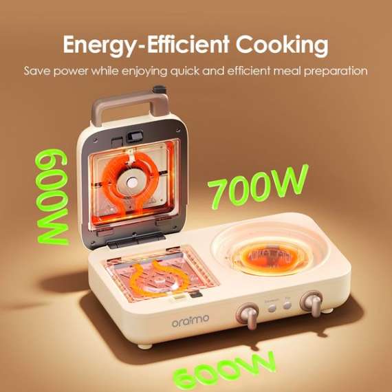 Oraimo EasyBistro 2 in 1 Breakfast Station, 6 image