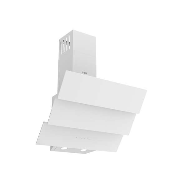 Mika MHA654T3GW 60cm Angled Wall Mounted Hood