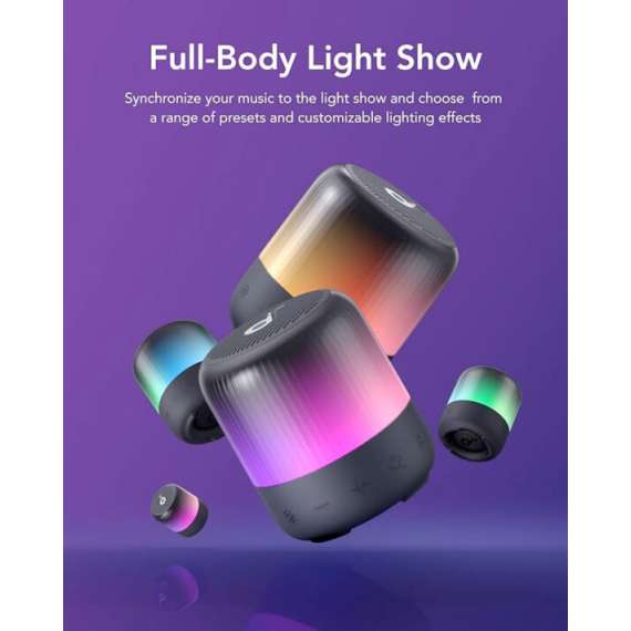 Anker Soundcore Glow Mini Wireless Speaker, 2 image